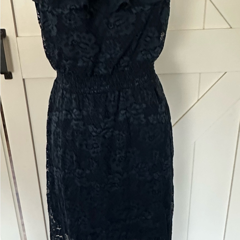 Elegant teal Lace Dress